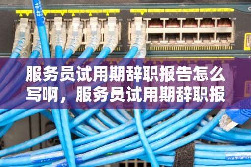 服务员试用期辞职报告怎么写啊，服务员试用期辞职报告怎么写啊范文