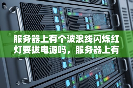 服务器上有个波浪线闪烁红灯要拔电源吗，服务器上有个波浪线闪烁红灯要拔电源吗