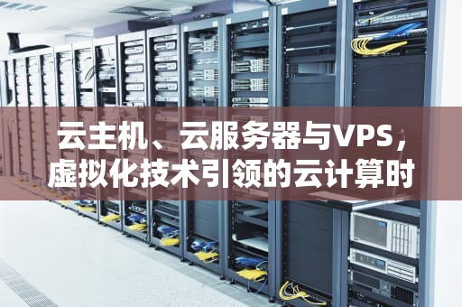 云主机、云服务器与VPS，虚拟化技术引领的云计算时代，云主机云服务器区别