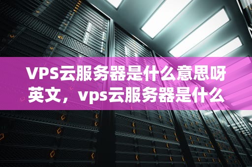 VPS云服务器是什么意思呀英文，vps云服务器是什么意思呀英文翻译