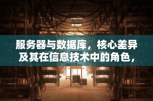 服务器与数据库，核心差异及其在信息技术中的角色，服务器和数据库的区别和联系