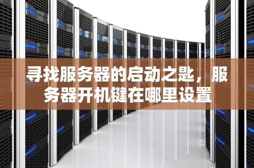 寻找服务器的启动之匙，服务器开机键在哪里设置