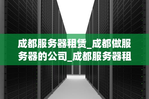 成都服务器租赁_成都做服务器的公司_成都服务器租赁：助力企业信息化建设
