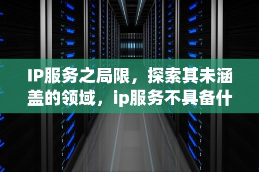 IP服务之局限，探索其未涵盖的领域，ip服务不具备什么特点呢
