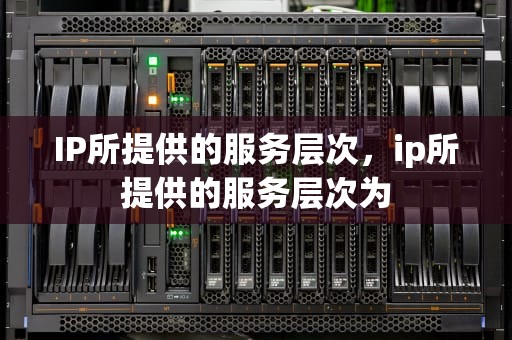 IP所提供的服务层次，ip所提供的服务层次为