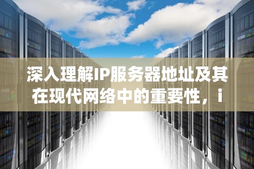 深入理解IP服务器地址及其在现代网络中的重要性，ip服务器地址查询