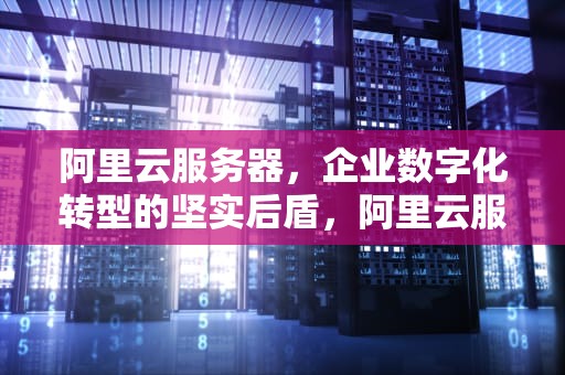 阿里云服务器，企业数字化转型的坚实后盾，阿里云服务器多少钱一年