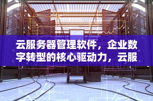 云服务器管理软件，企业数字转型的核心驱动力，云服务器管理软件有哪些