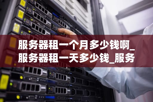 服务器租一个月多少钱啊_服务器租一天多少钱_服务器租赁价格及其影响因素