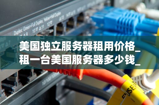 美国独立服务器租用价格_租一台美国服务器多少钱_美国独立服务器租用价格的全面解析