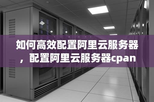 如何高效配置阿里云服务器，配置阿里云服务器cpanel