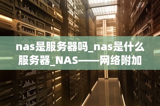 nas是服务器吗_nas是什么服务器_NAS——网络附加存储的深度解析