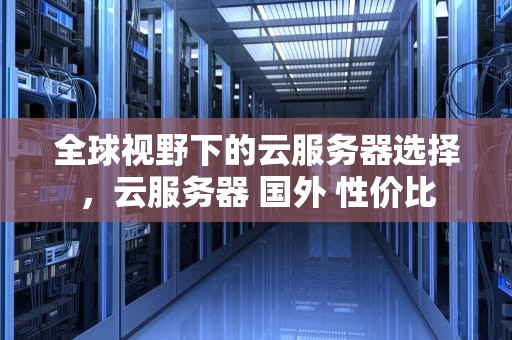全球视野下的云服务器选择，云服务器 国外 性价比