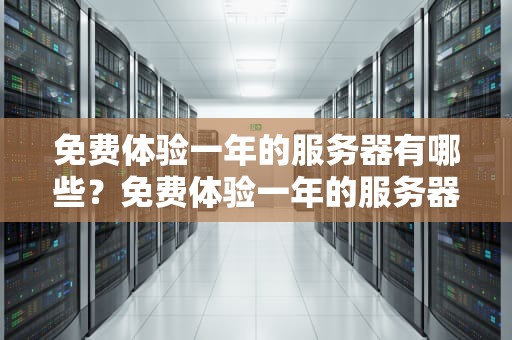 免费体验一年的服务器有哪些？免费体验一年的服务器有哪些软件