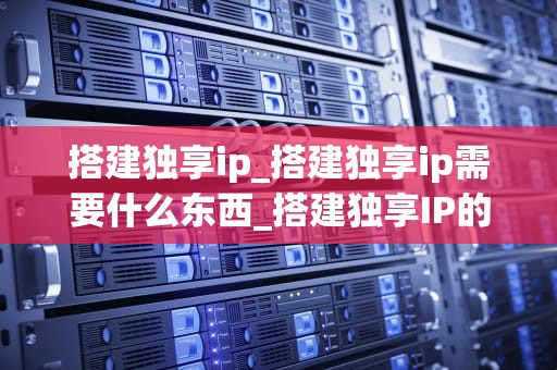 搭建独享ip_搭建独享ip需要什么东西_搭建独享IP的全面指南