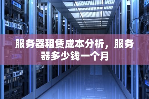 服务器租赁成本分析，服务器多少钱一个月