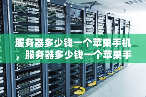 服务器多少钱一个苹果手机，服务器多少钱一个苹果手机