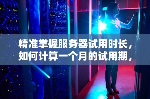 精准掌握服务器试用时长，如何计算一个月的试用期，服务器试用一个月怎么算时长的呢