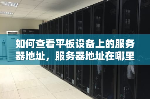 如何查看平板设备上的服务器地址，服务器地址在哪里看平板电脑
