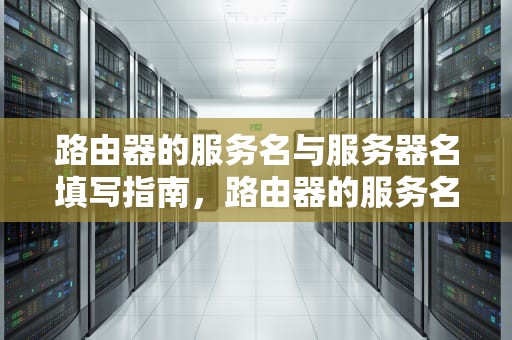 路由器的服务名与服务器名填写指南，路由器的服务名和服务器名是什么