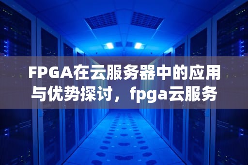 FPGA在云服务器中的应用与优势探讨，fpga云服务器