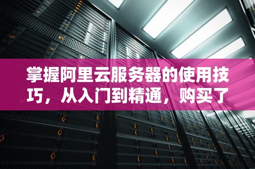 掌握阿里云服务器的使用技巧，从入门到精通，购买了阿里云服务器怎么使用