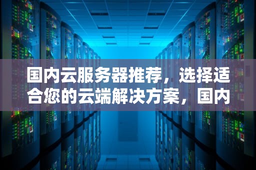 国内云服务器推荐，选择适合您的云端解决方案，国内云服务器 推荐品牌