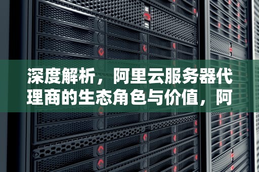 深度解析，阿里云服务器代理商的生态角色与价值，阿里云服务器做代理