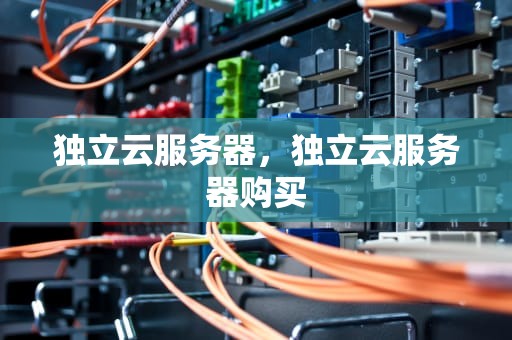 独立云服务器，独立云服务器购买