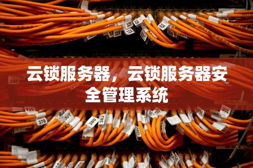 云锁服务器，云锁服务器安全管理系统