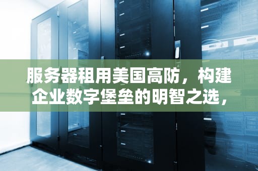 服务器租用美国高防，构建企业数字堡垒的明智之选，服务器租用美国高防机器人