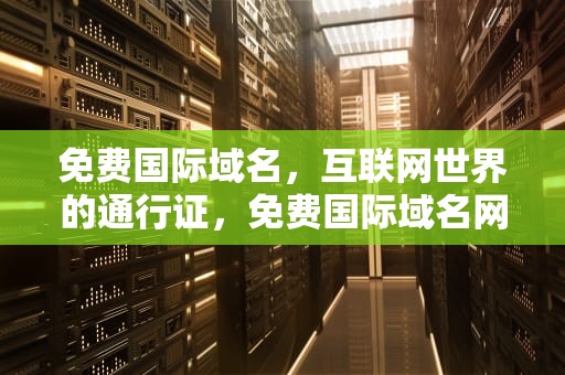 免费国际域名，互联网世界的通行证，免费国际域名网站