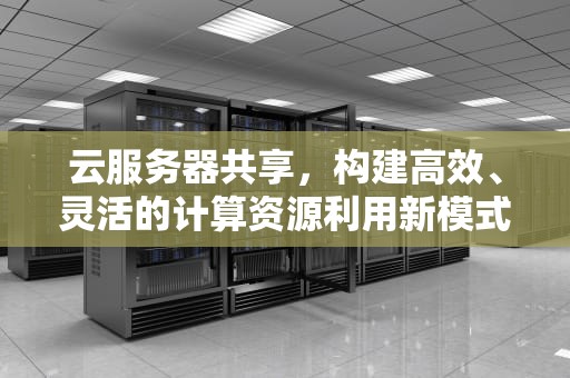 云服务器共享，构建高效、灵活的计算资源利用新模式，云服务器共享带宽