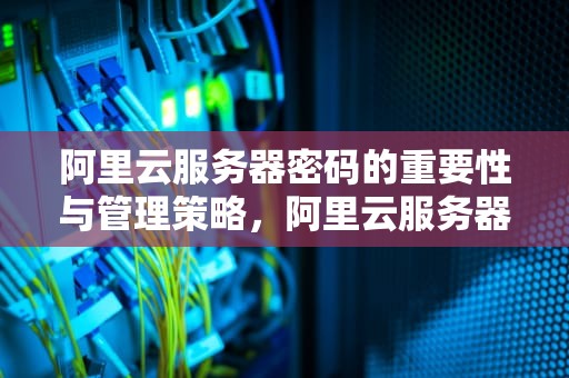 阿里云服务器密码的重要性与管理策略，阿里云服务器密码忘了怎么办