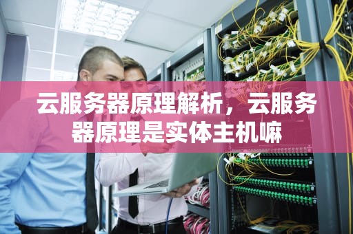 云服务器原理解析，云服务器原理是实体主机嘛