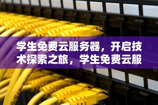 学生免费云服务器，开启技术探索之旅，学生免费云服务器的