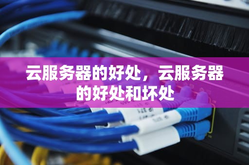 云服务器的好处，云服务器的好处和坏处