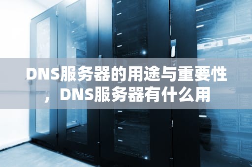 DNS服务器的用途与重要性，DNS服务器有什么用
