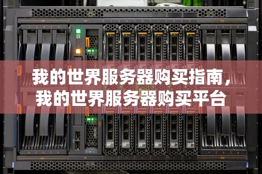 我的世界服务器购买指南，我的世界服务器购买平台