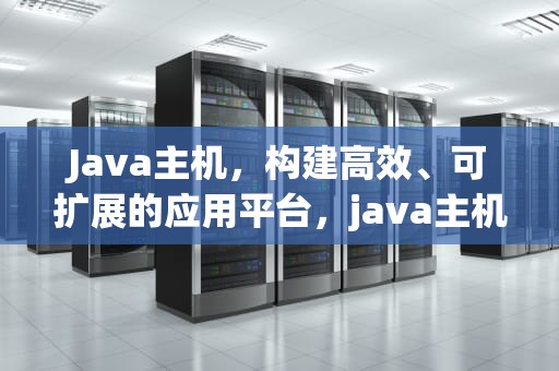 Java主机，构建高效、可扩展的应用平台，java主机头注入攻击
