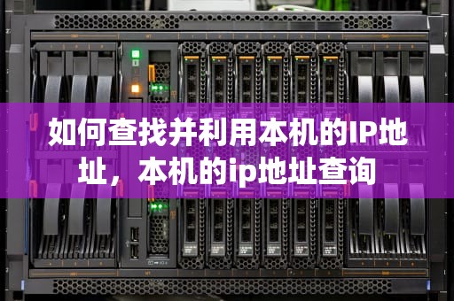 如何查找并利用本机的IP地址，本机的ip地址查询