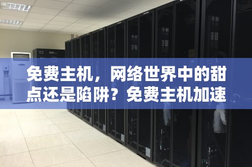 免费主机，网络世界中的甜点还是陷阱？免费主机加速器