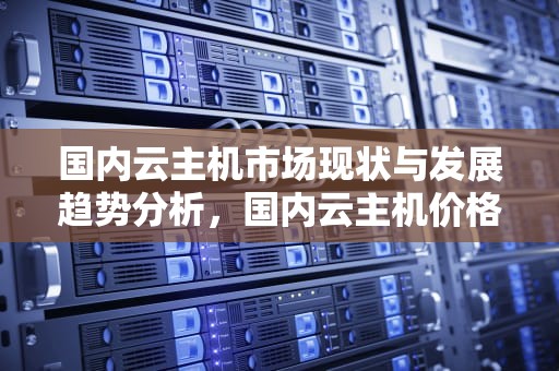 国内云主机市场现状与发展趋势分析，国内云主机价格排名