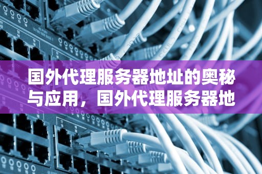 国外代理服务器地址的奥秘与应用，国外代理服务器地址,服务器端口,密码