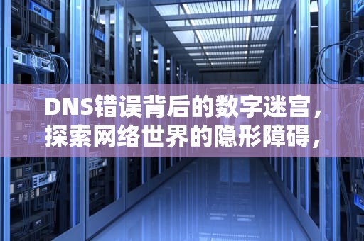 DNS错误背后的数字迷宫，探索网络世界的隐形障碍，找不到服务器或dns错误的解决方法