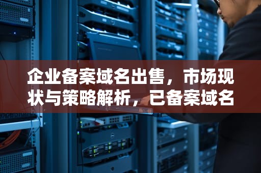 企业备案域名出售，市场现状与策略解析，已备案域名买卖