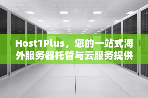 Host1Plus，您的一站式海外服务器托管与云服务提供商