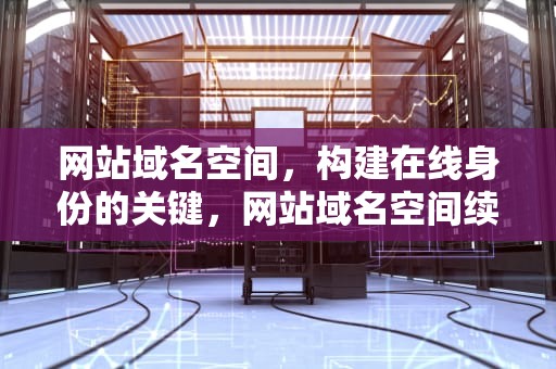 网站域名空间，构建在线身份的关键，网站域名空间续费一年多少钱