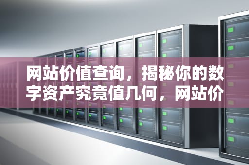 网站价值查询，揭秘你的数字资产究竟值几何，网站价值查询评估网
