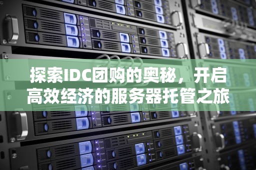 探索IDC团购的奥秘，开启高效经济的服务器托管之旅